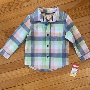 Cat & Jack toddler button down shirt